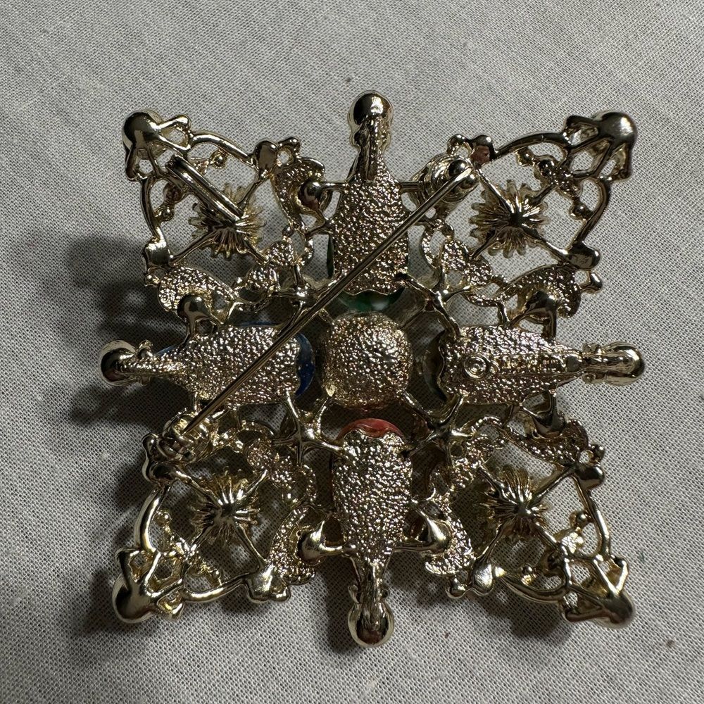 Vintage 1960’s Sarah Coventry Galaxy Brooch Pin - Picture 3 of 6